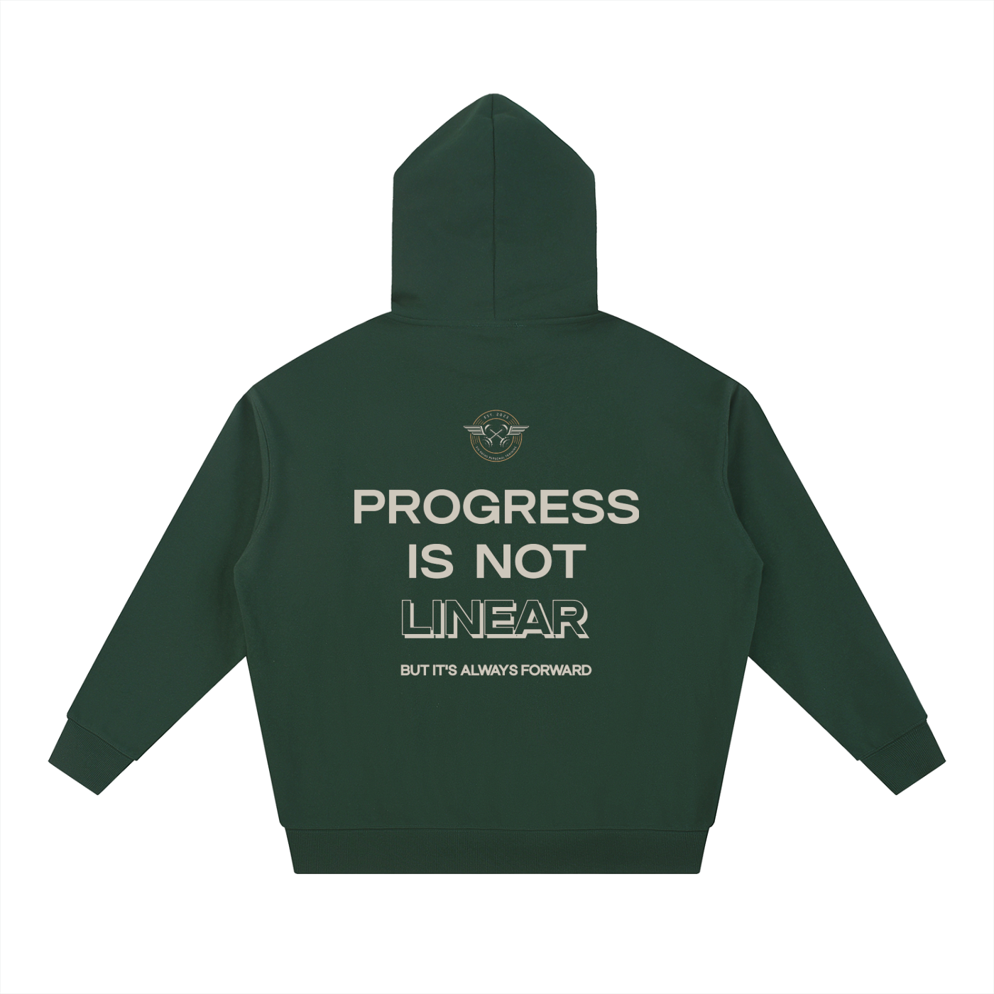 "Progress" Heavyweight Hoodie