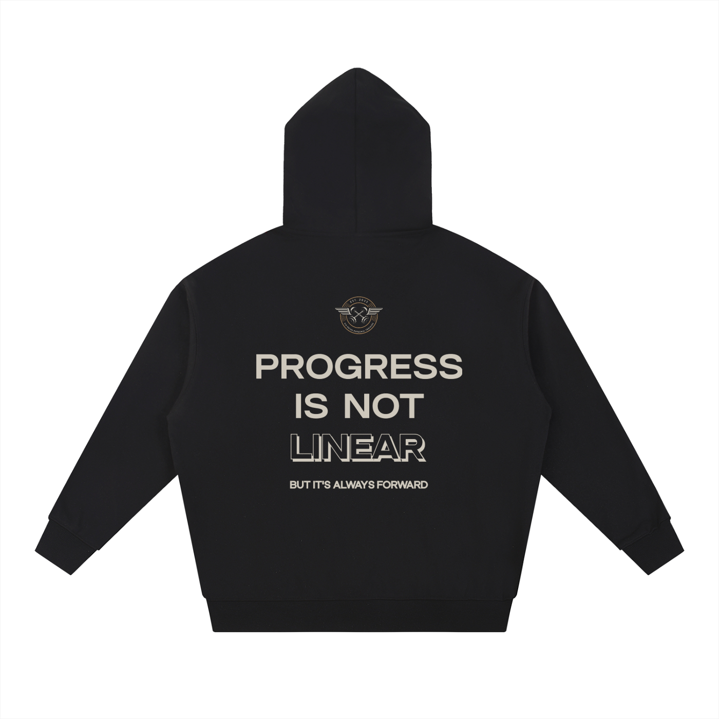 "Progress" Heavyweight Hoodie